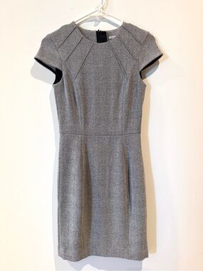 plaid linen dress Aila Mineral Check Linen Cotton Dress